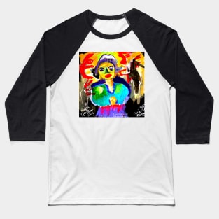 Art  Brut  Woman Baseball T-Shirt